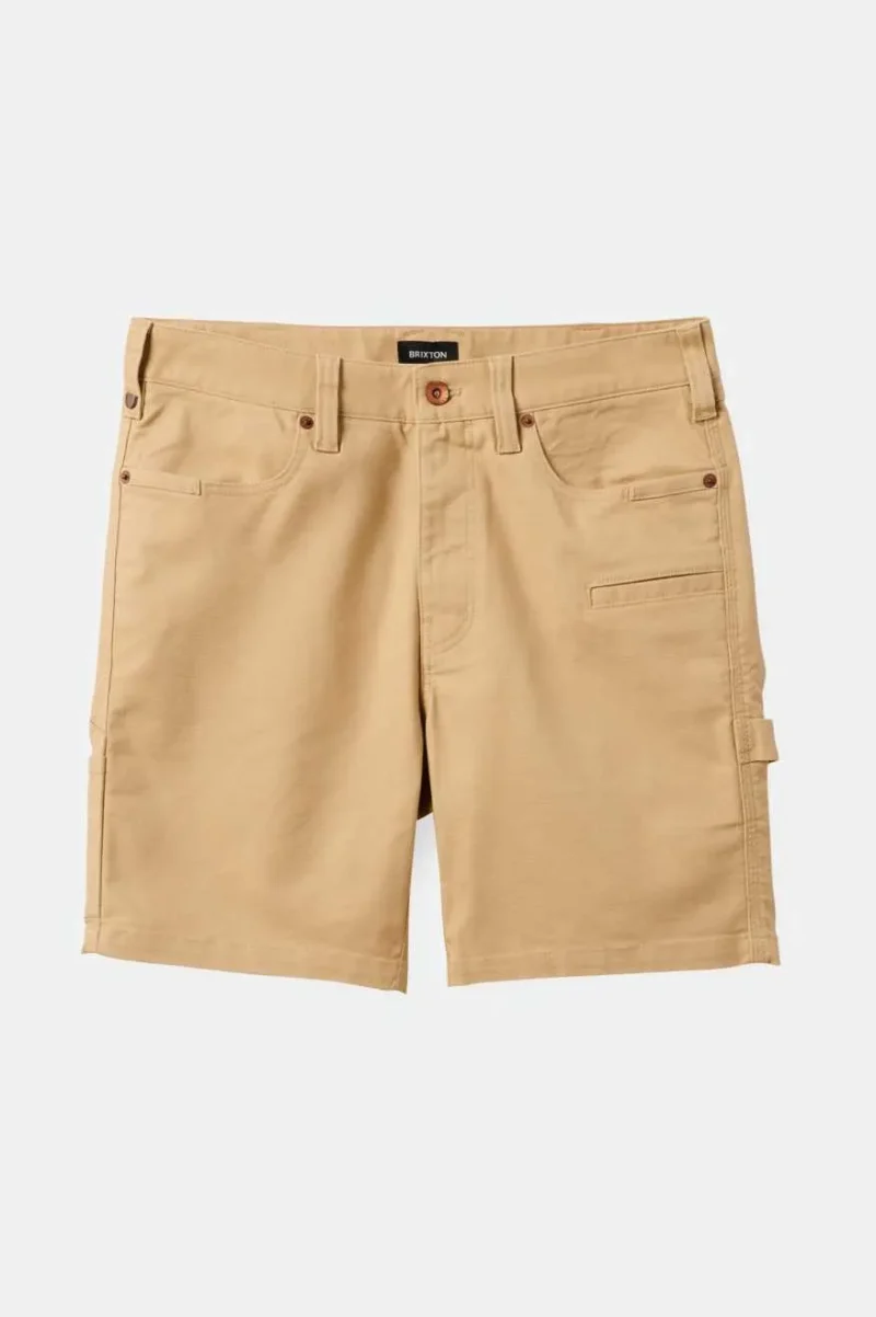 carpenter stretch shorts sand