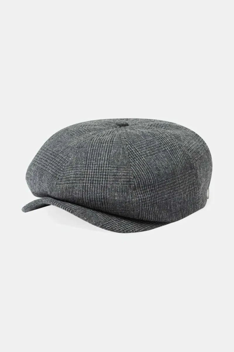 charcoal newsboy cap stylish brood