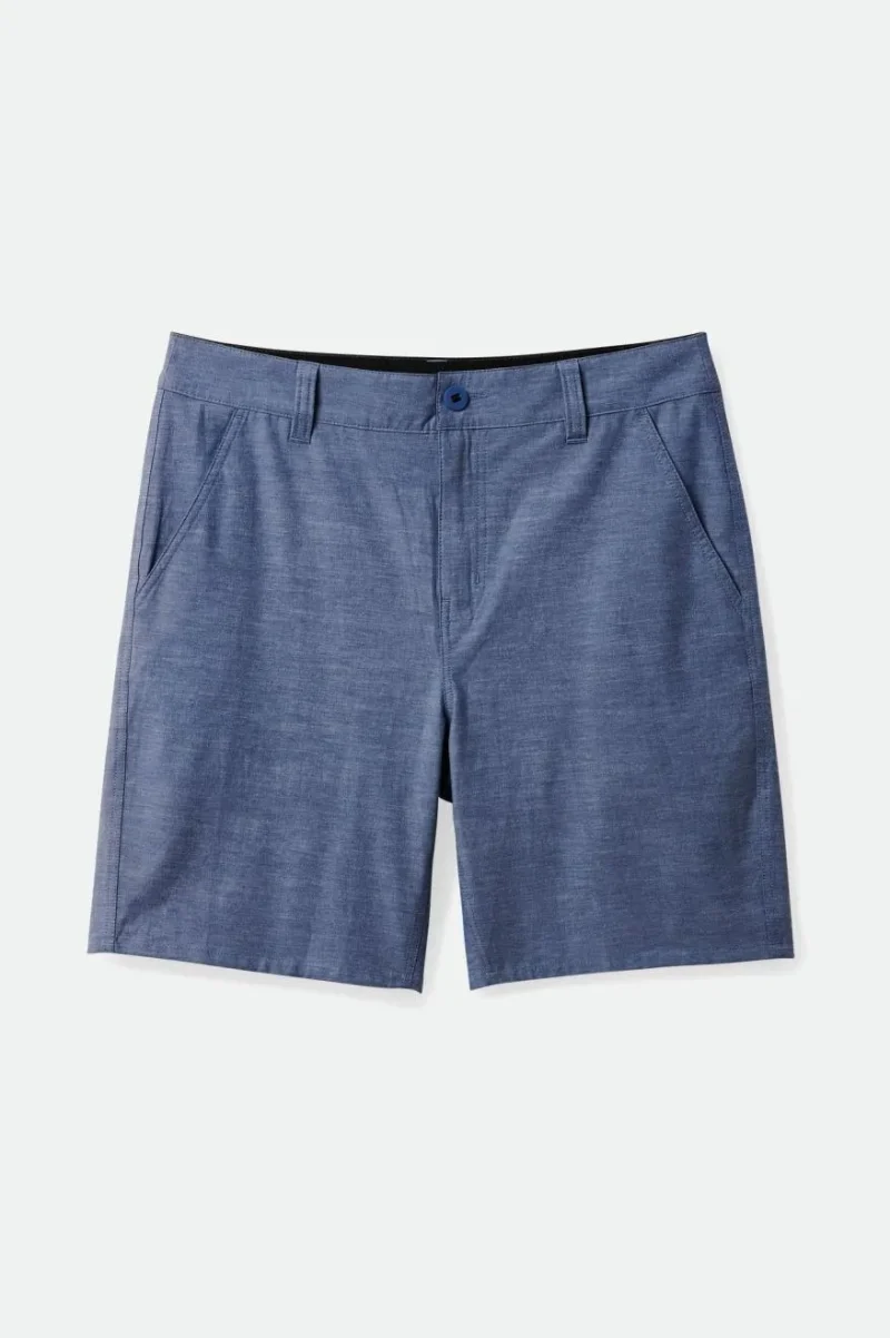 chino ii utility shorts pacific blue