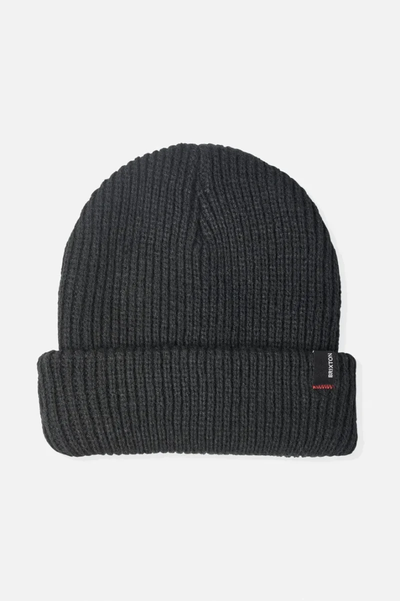 chunky polar beanie black