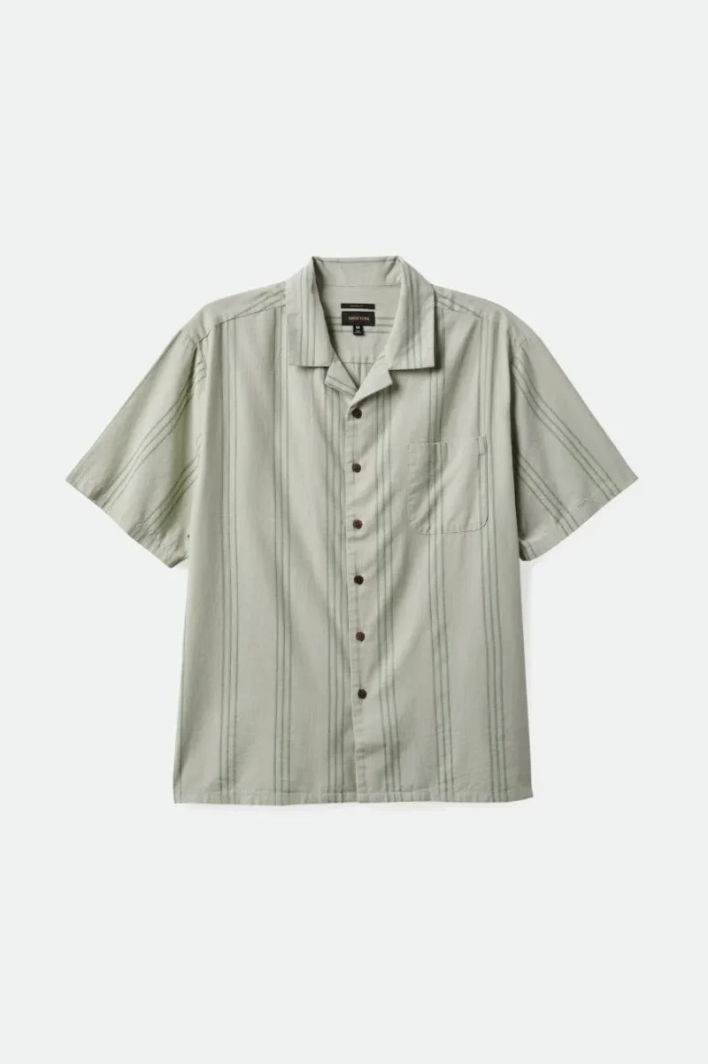 cool weight mineral grey bunker woven shirt summer ready