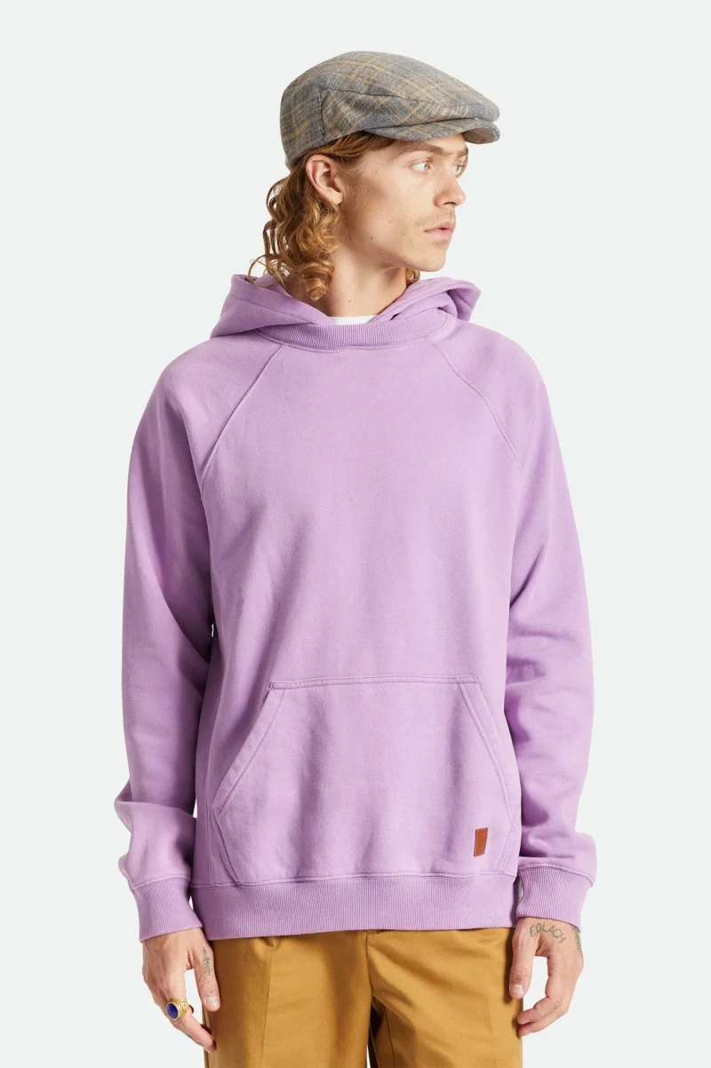 cooper washed orchid raglan hoodie