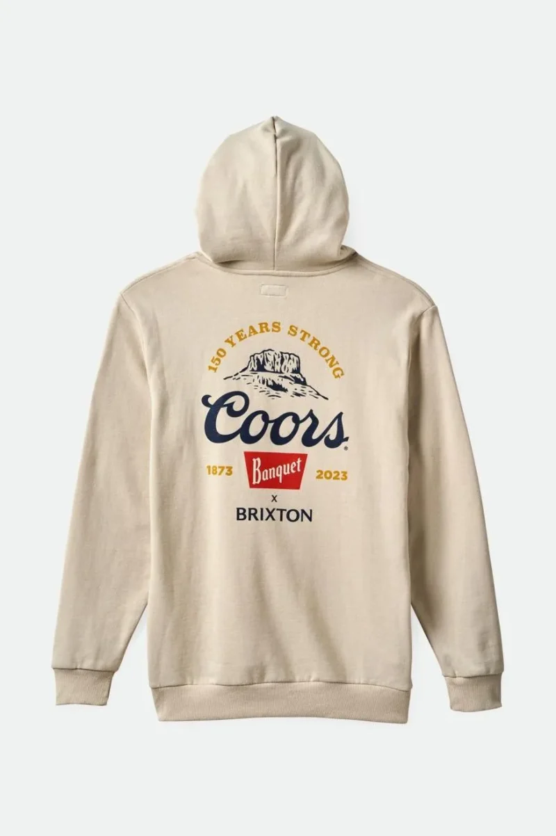 coors 150 arch hoodie beige