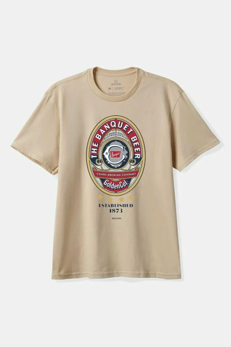 coors banquet cream short sleeve legacy t shirt