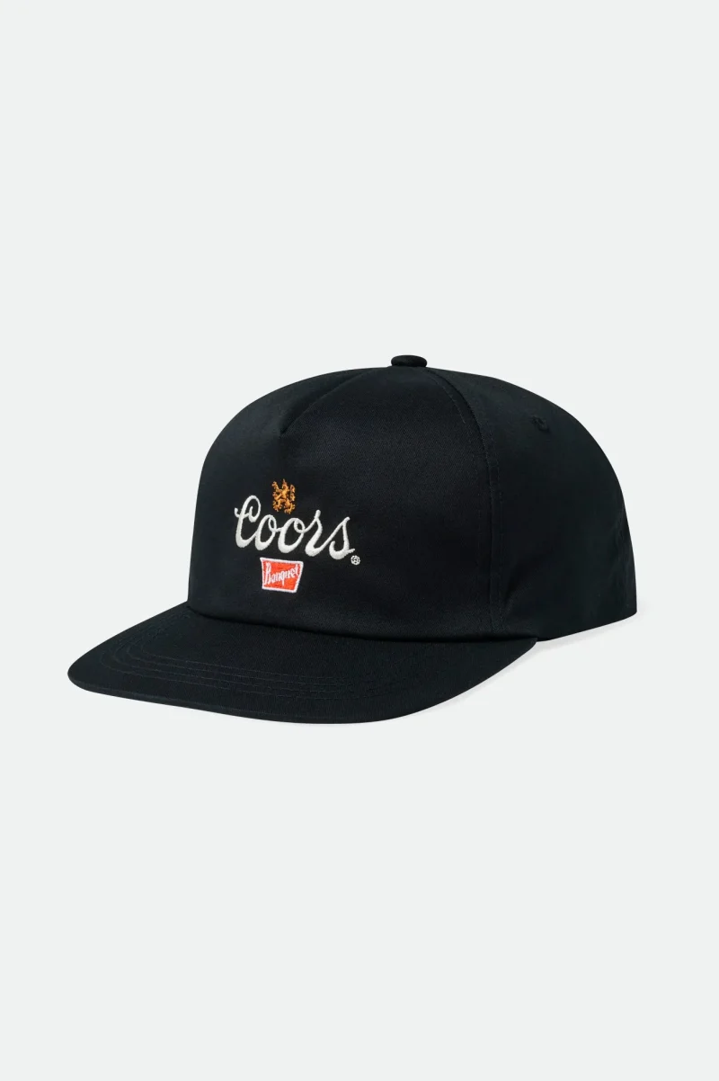 coors black griffin snapback hat