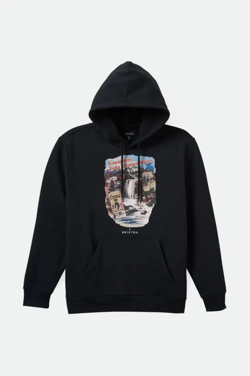 coors black spring hoodie