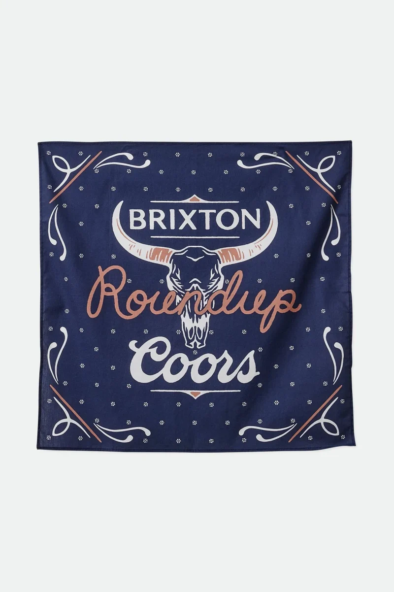 coors charter navy bandana