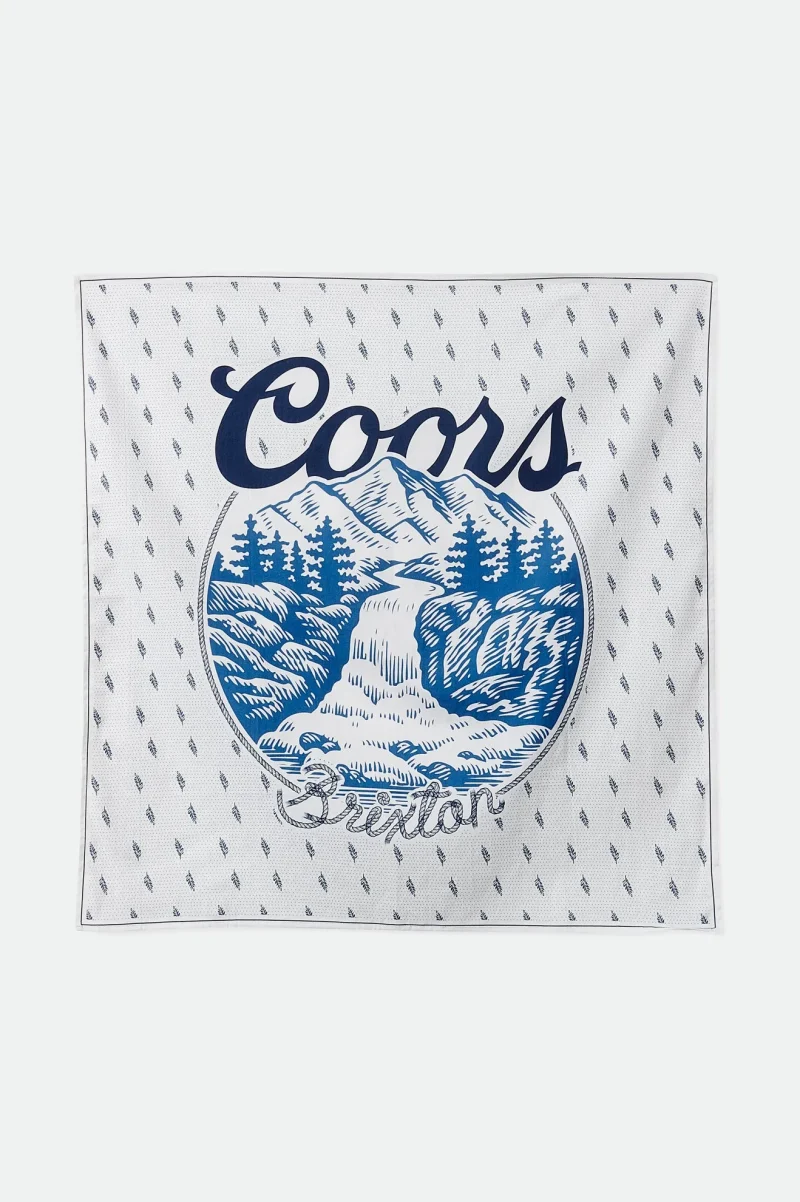 coors charter off white bandana