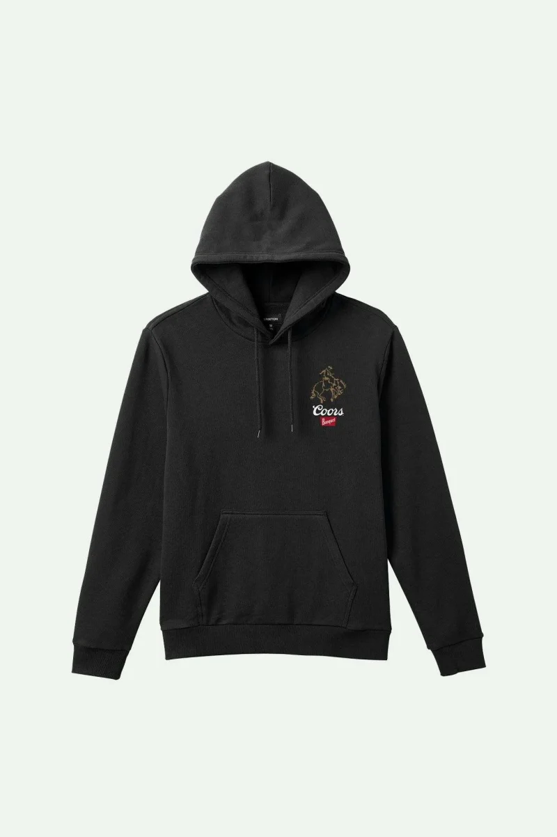 coors colt black hoodie