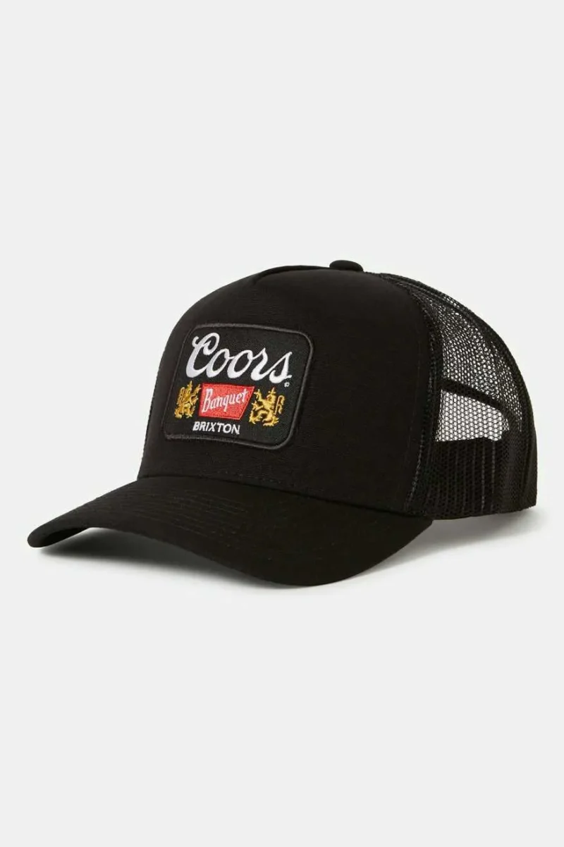 coors legacy griffin trucker hat black black