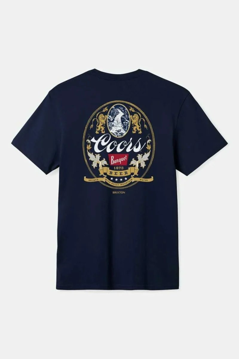 coors mountain legacy t shirt navy