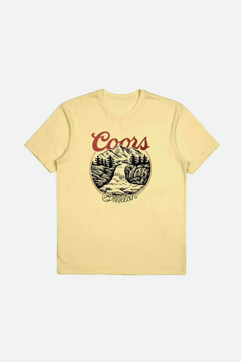 coors rocky ss tailored tee buff