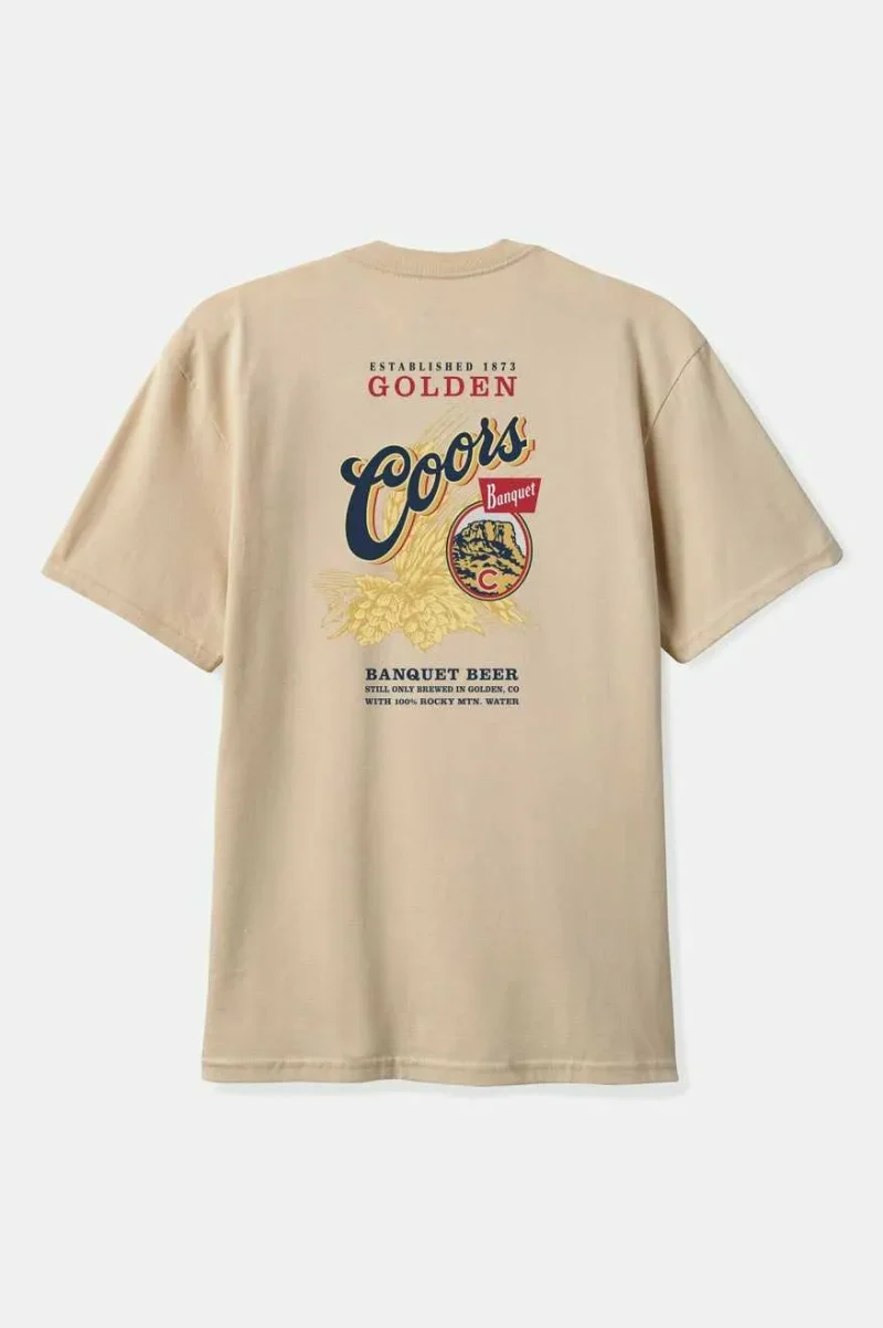 coors start your legacy hops cream t shirt