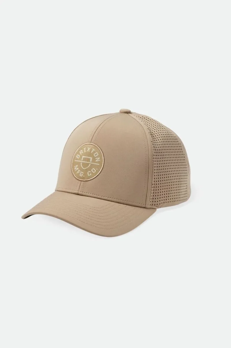 crest netplus sand snapback hat