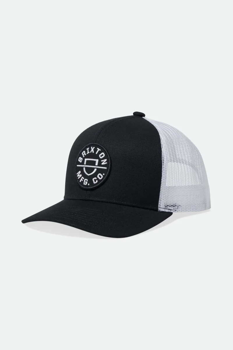 crest netplus trucker hat black