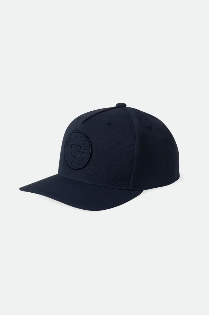 crest netplus washed navy snapback