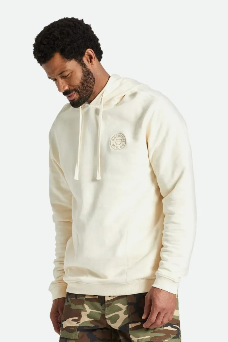 crest summer french terry hoodie whitecap