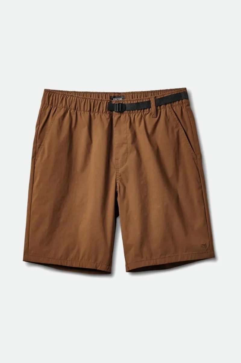 dark earth nylon utility short steady cinch