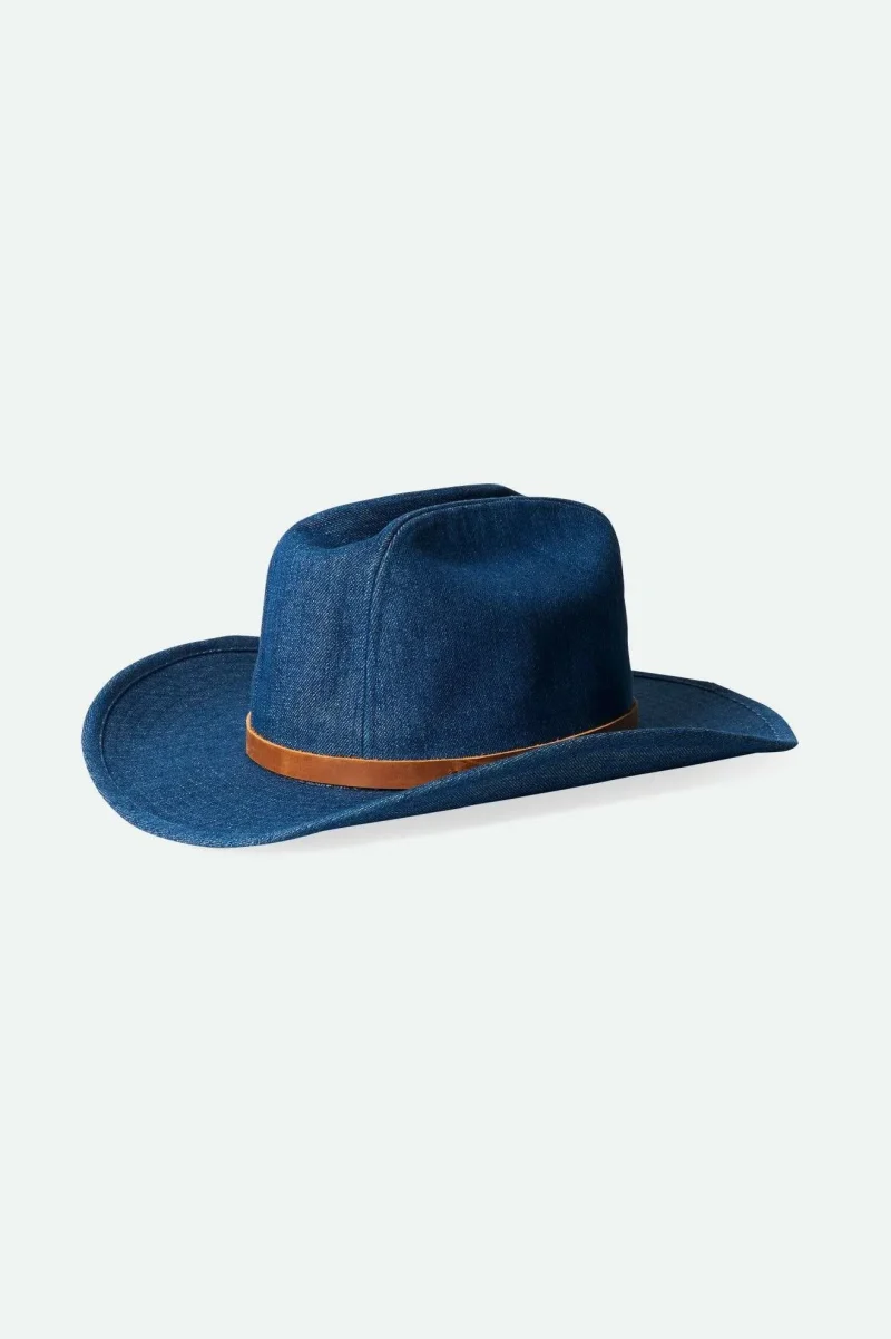 denim cowboy hat 70 s style