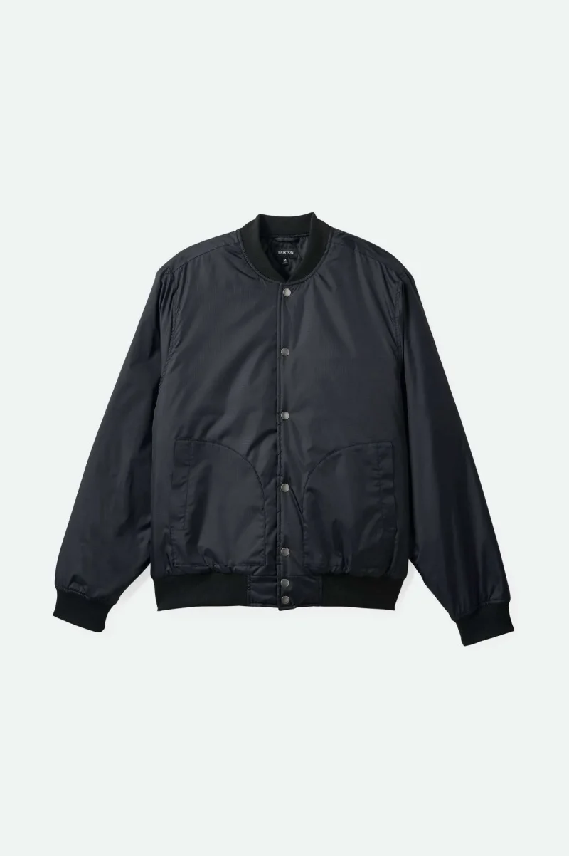 dillinger black flight bomber jacket