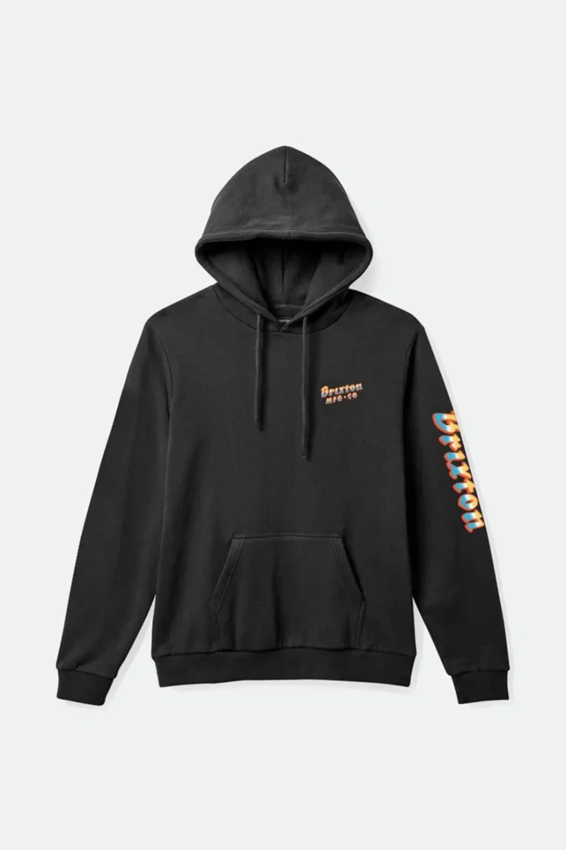 district hoodie black