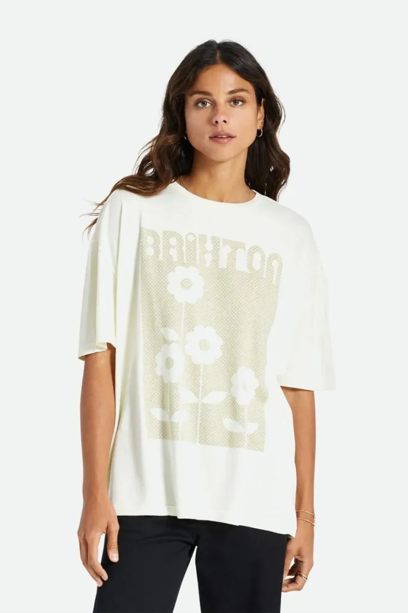 dove blossom oversized boyfriend tee