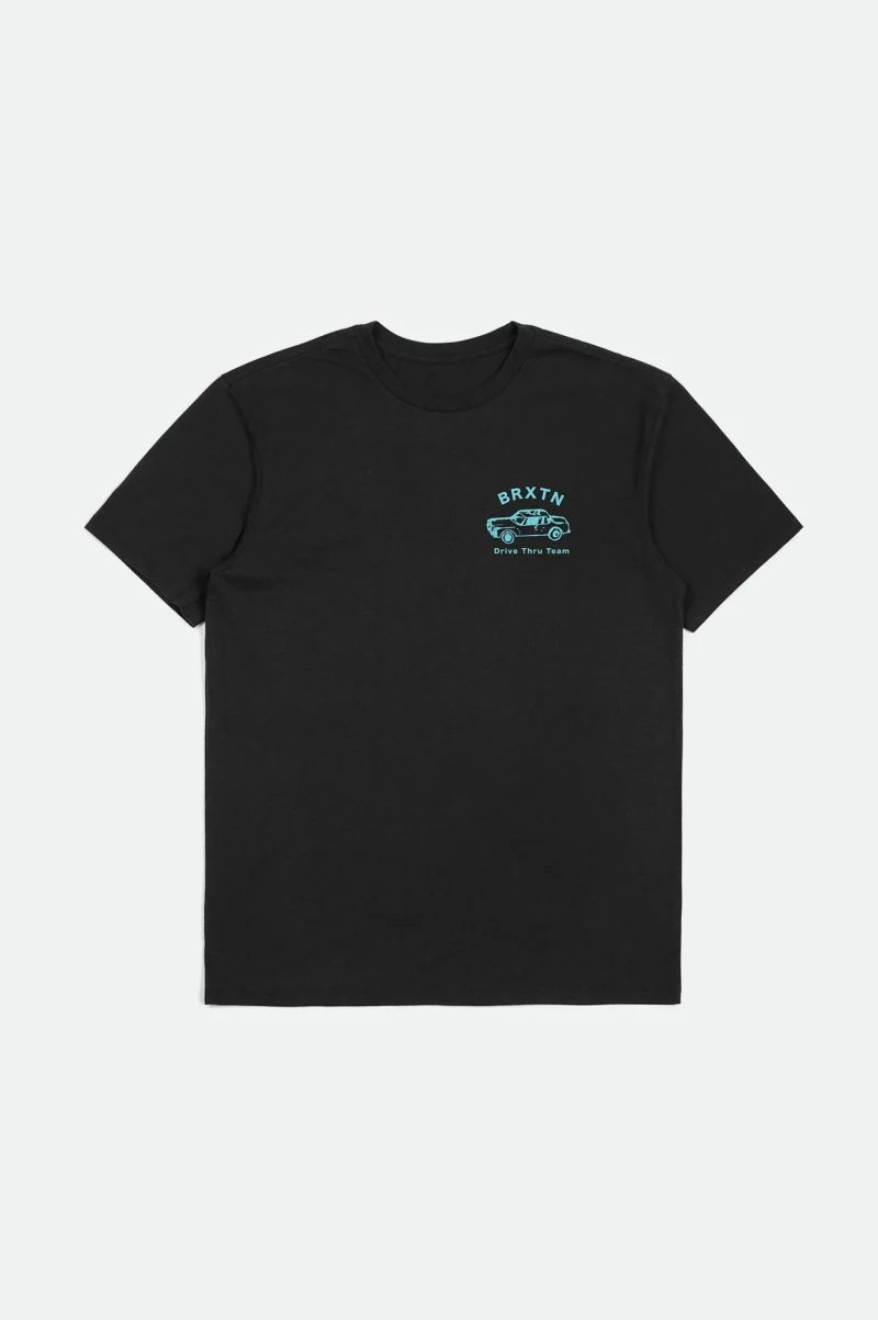 drive thru s s classic black tee