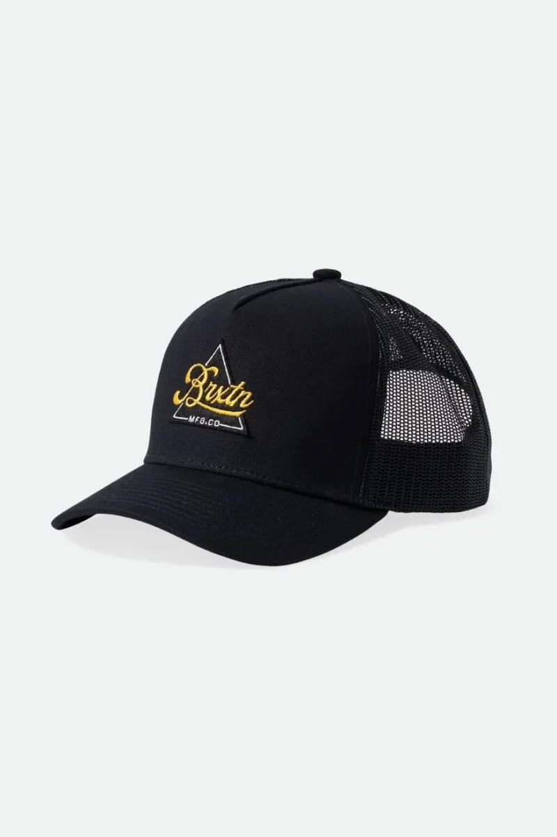 earlston netplus trucker hat black black