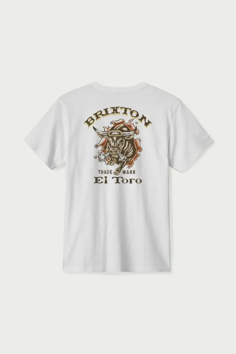 el toro white tailored s s t shirt