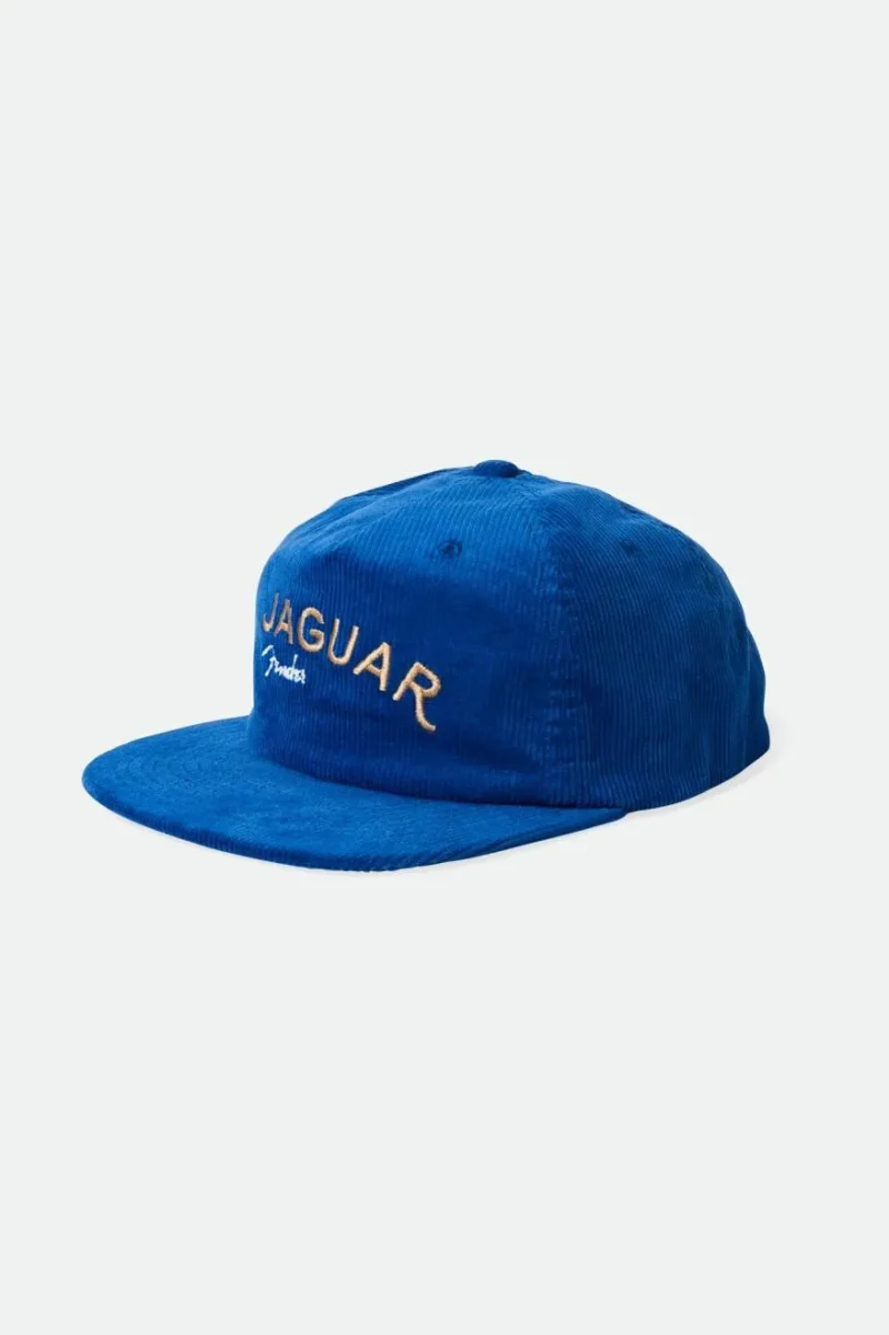 fender jaguar placid blue snapback cap