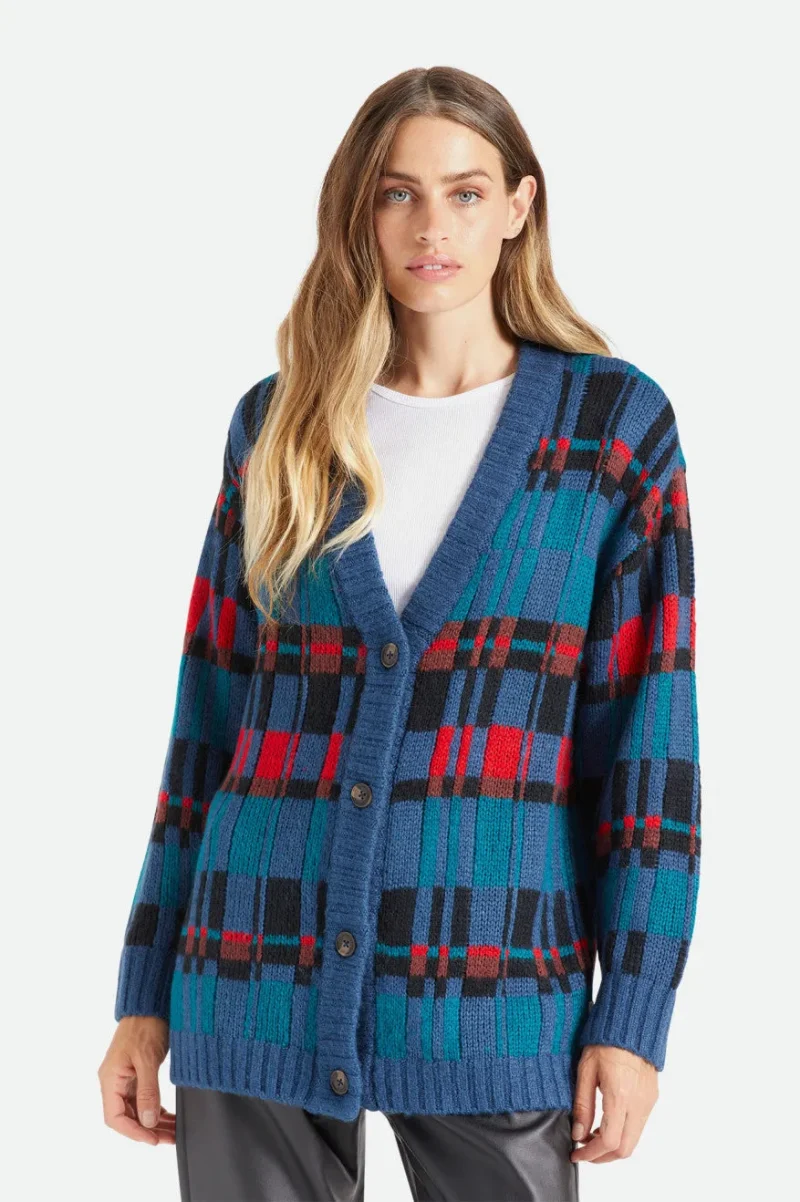 ferriss joe blue cardigan