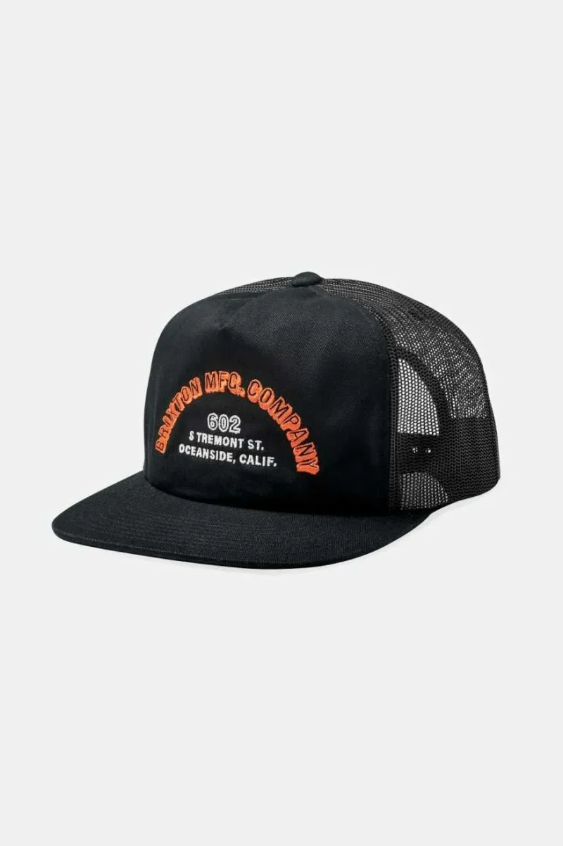 haven black trucker snapback