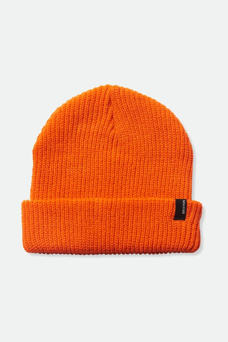 heist athletic orange beanie