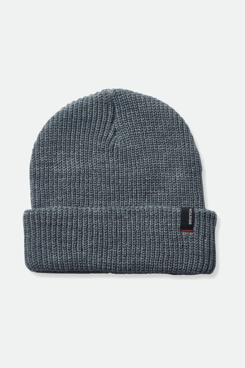 heist heather grey beanie cozy winter essential