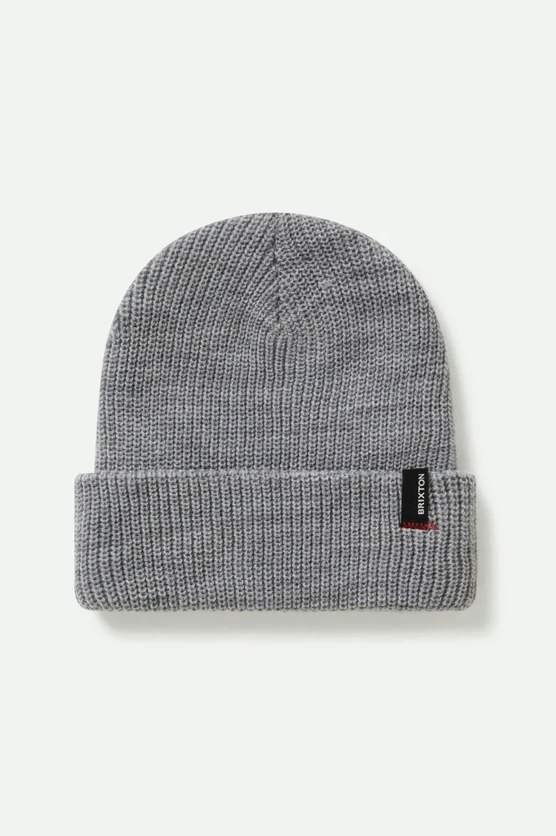 heist lightweight grey beanie