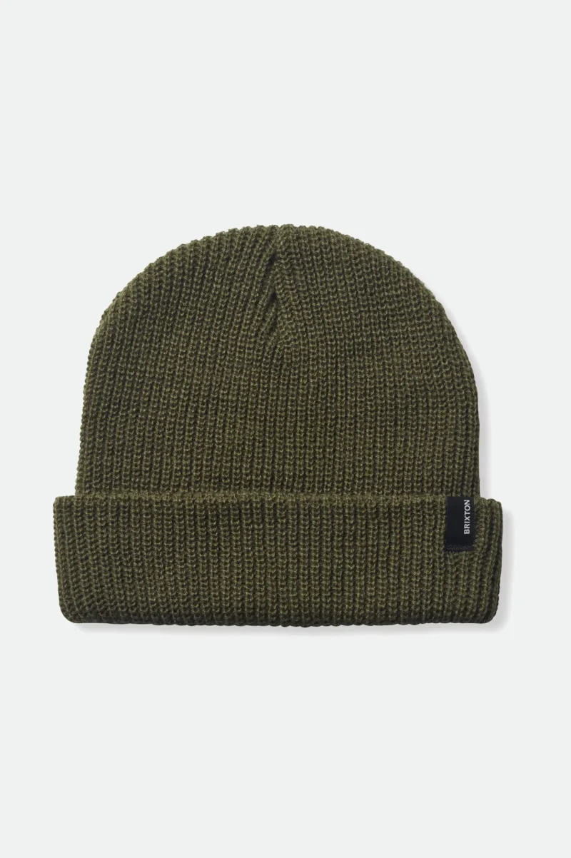 heist olive beanie military style