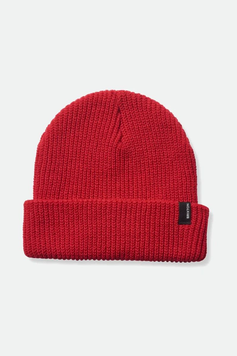 heist red beanie warm stylish