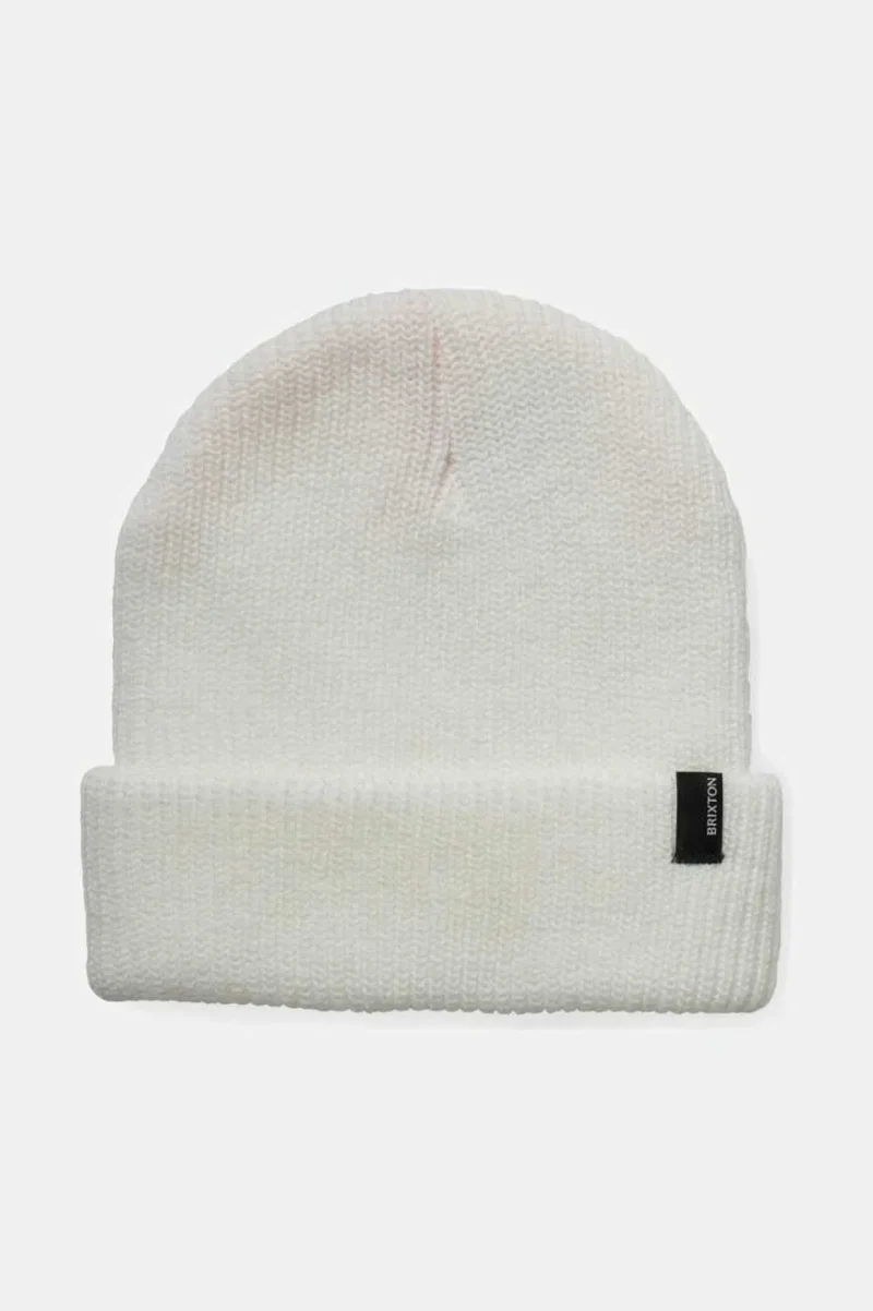 heist white beanie hat