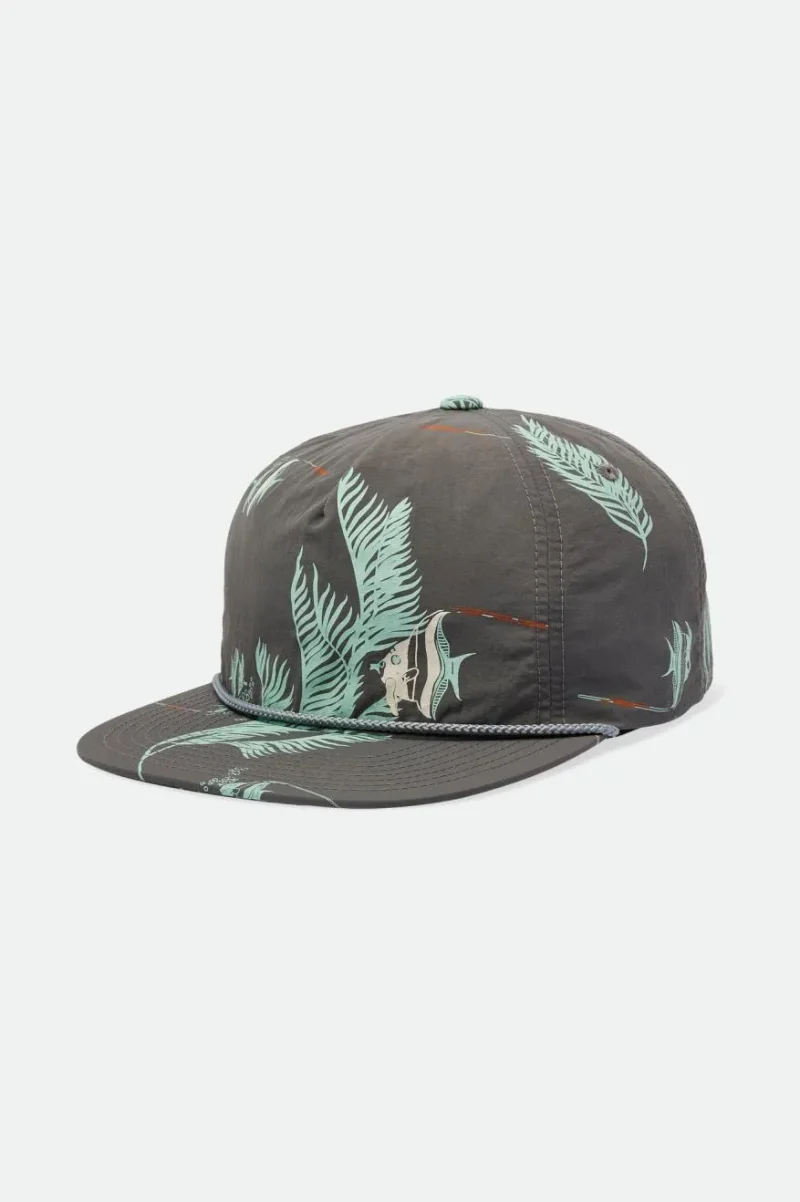 henshaw aloha black mp snapback hat