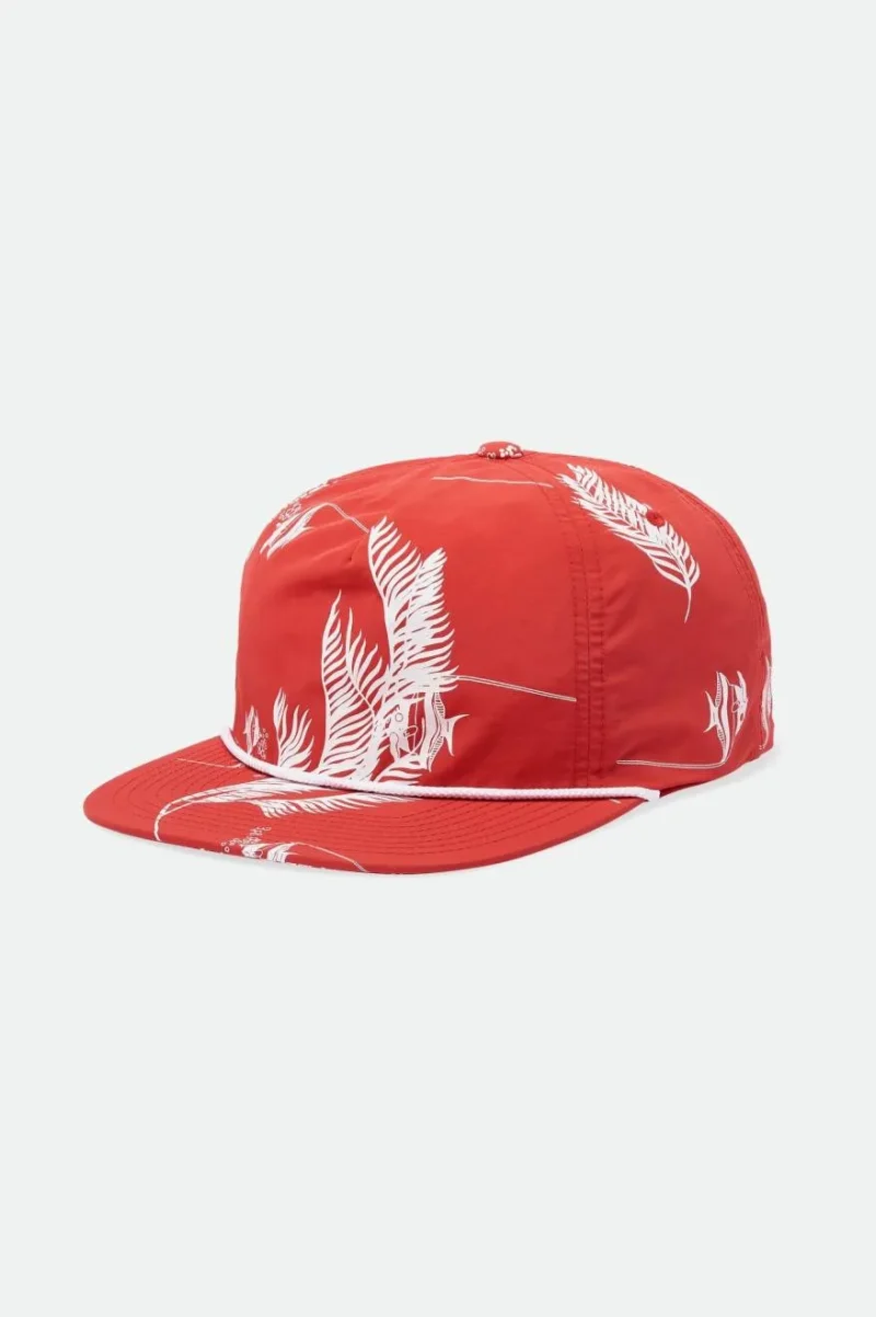 henshaw aloha red mp snapback hat