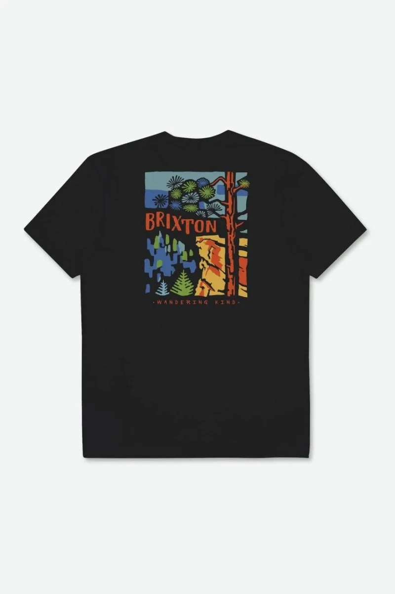 highview black short sleeve tee standard fit