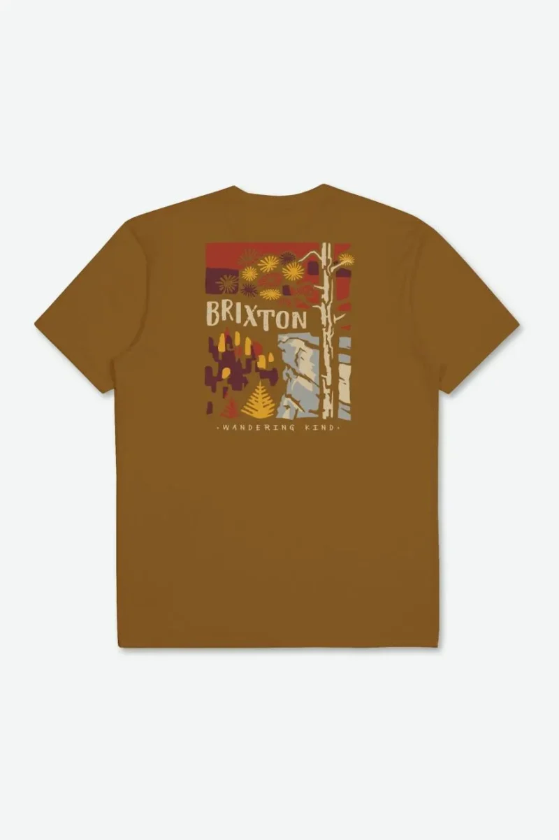 highview golden brown short sleeve tee