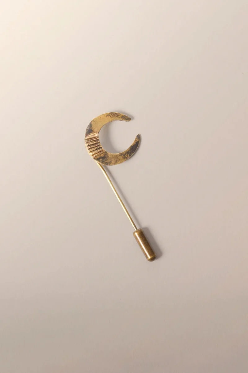 horn stick pin by becket quill