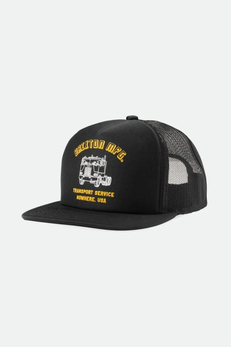 hp trucker hat black black