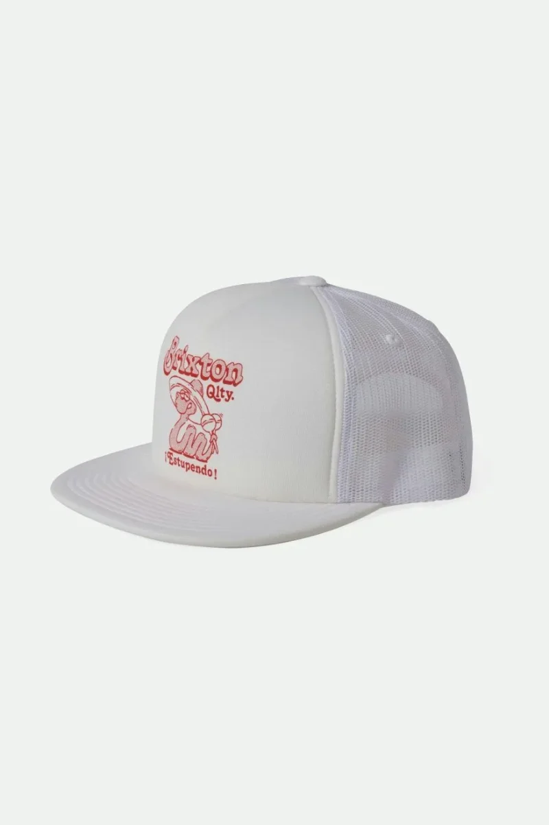 hp trucker hat stylish white