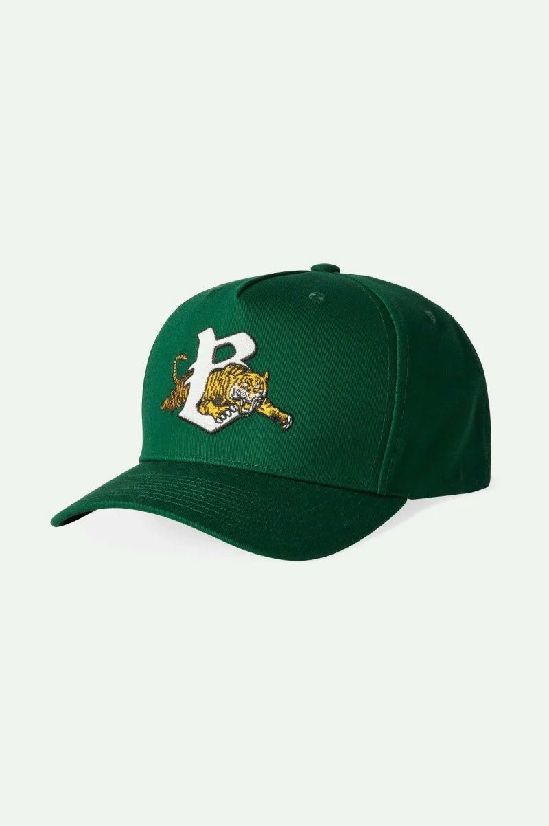 hunter green tigers medium profile adjustable cap