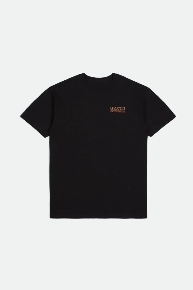 lamar black short sleeve standard tee