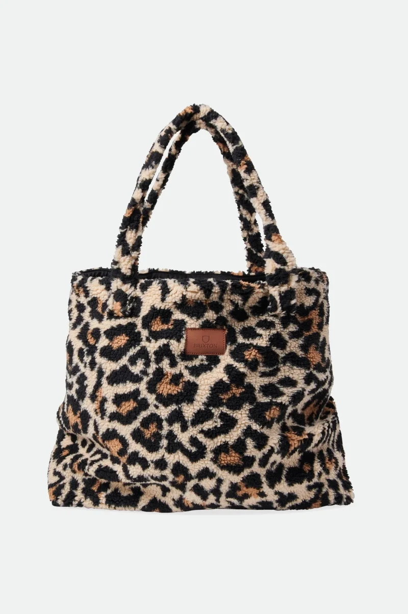 large leopard tote bag done proper