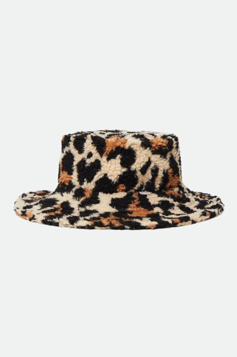 leopard print dylan large bucket hat