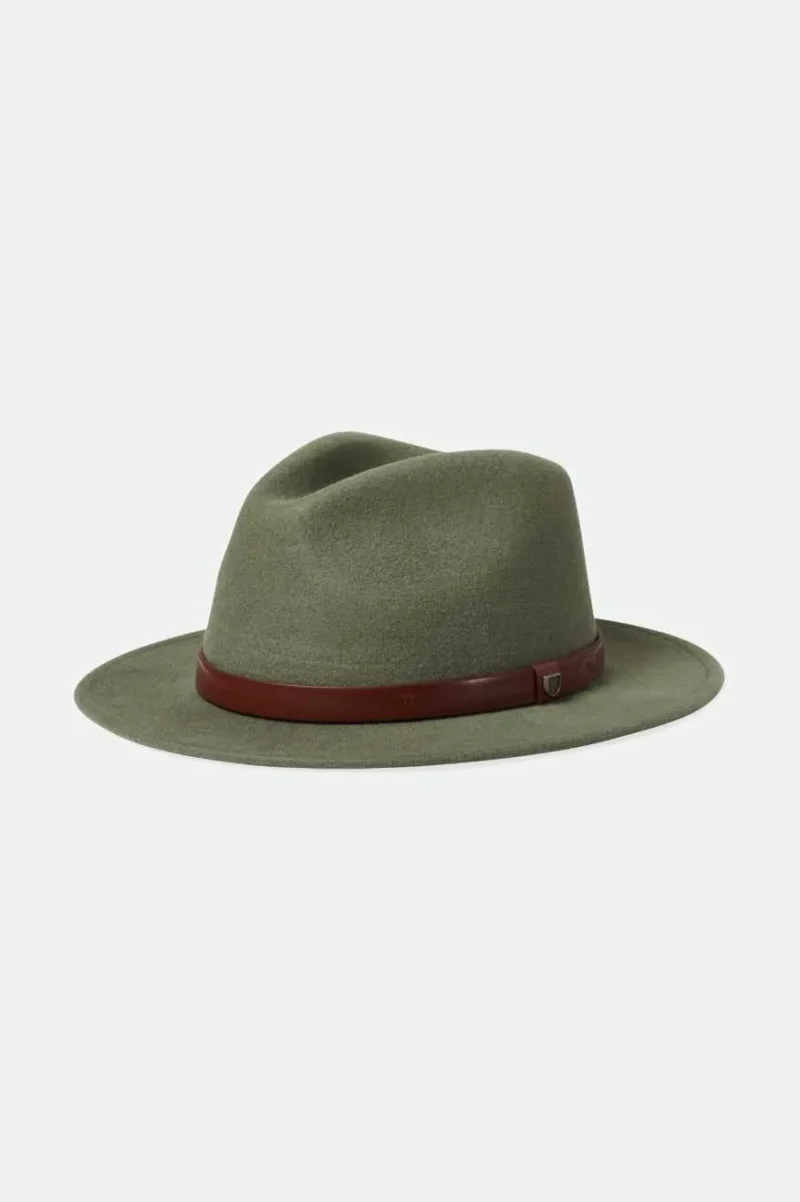 light moss messer fedora hat